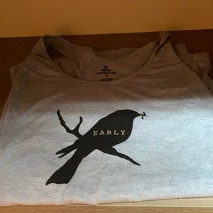 Prana light blue graphic tank